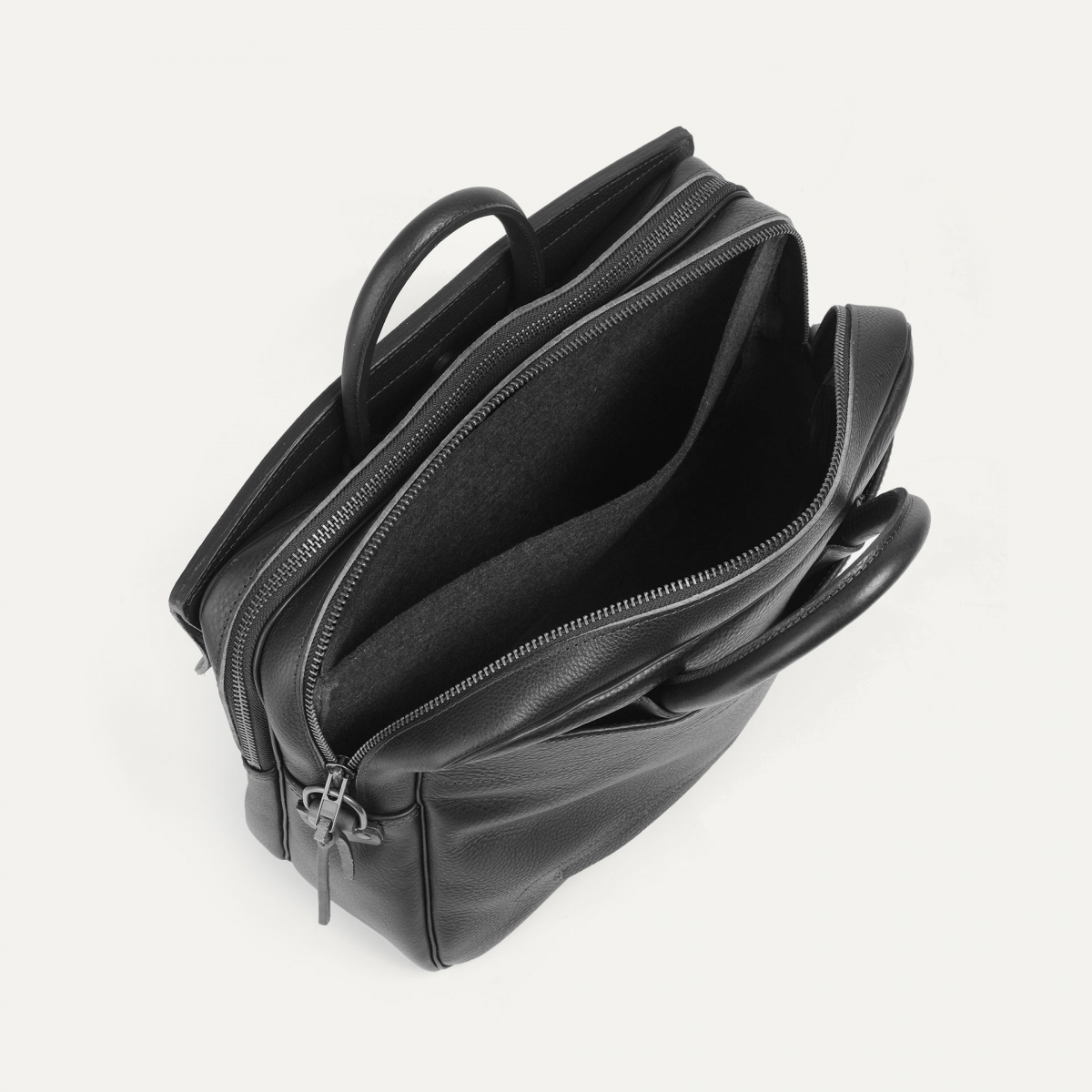 ZEPPO Laptop bag for Men - Brown I Men's Leather bag I Made in France