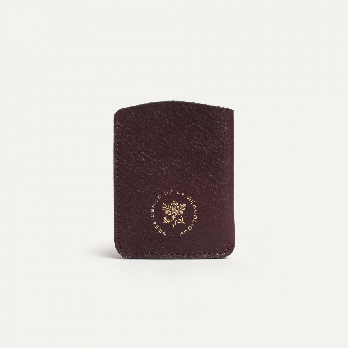 Porte-cartes passport cover en cuir Louis Vuitton Rouge en Cuir