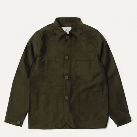 Bleu de Chauffe work jacket in organic moleskin – Workwear jacket