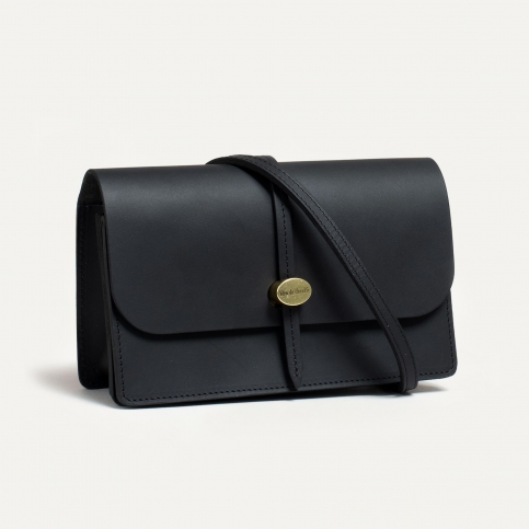 Mini leather bag | Small artisanal women’s bag | Bleu de Chauffe