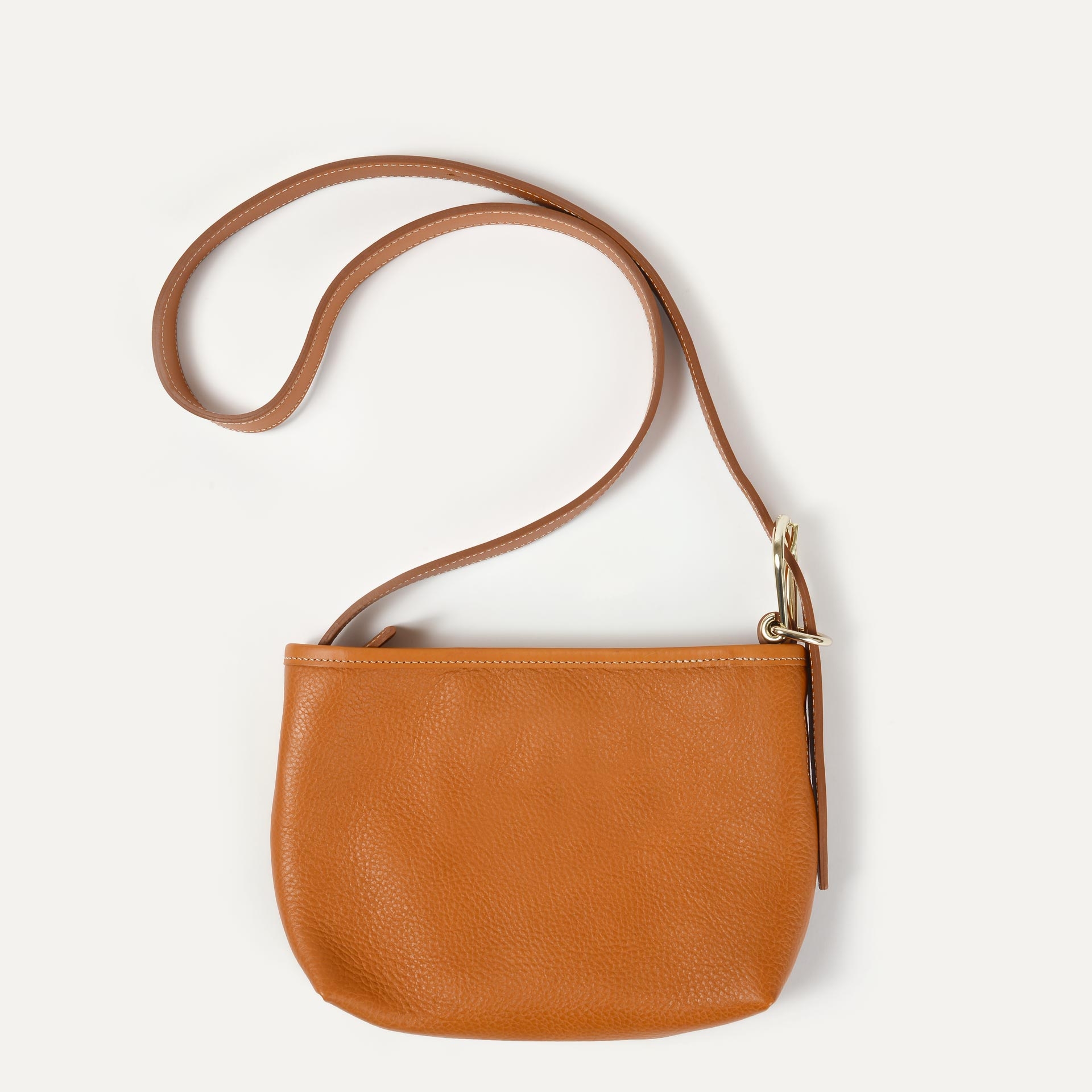 Bonnie mini besace - Honey - Clutch bag for women